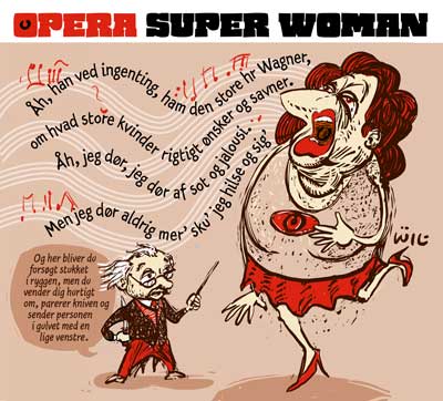Illustration: Opera Super Woman